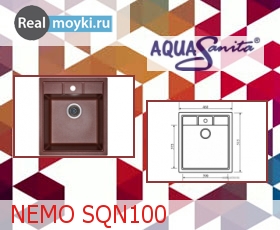   Aquasanita Nemo SQN100W