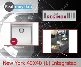   Reginox New York 40X40 (L) Integrated