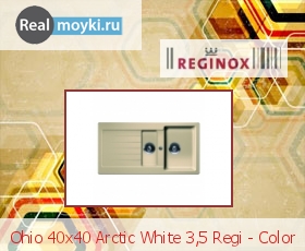   Reginox Ohio 40x40, 3,5 Regi - Color