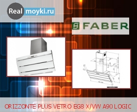   Faber ORIZZONTE PLUS VETRO EG8 X/VW A90 LOGIC, 900 , .,  