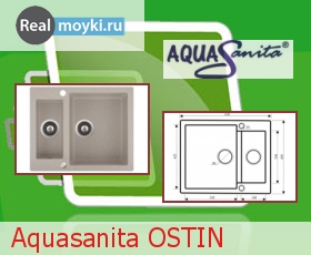   Aquasanita Ostin SQC150AW