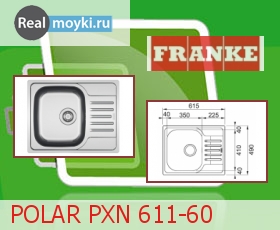   Franke POLAR PX 611-60