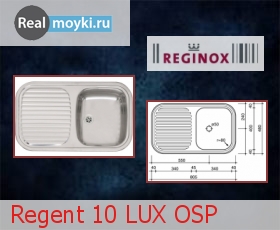   Reginox Regent 10 LUX OSP