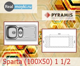   Pyramis Sparta (100X50) 1 1/2