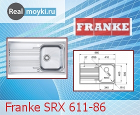  Franke SRX 611-86