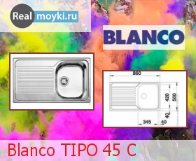   Blanco TIPO 45 C