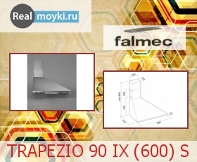   Falmec TRAPEZIO 90 IX (600) S