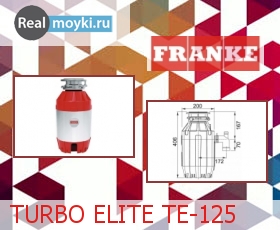   Franke TURBO ELITE TE-125