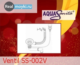  Aquasanita Ventil SS-002V