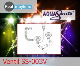  Aquasanita Ventil SS-003V