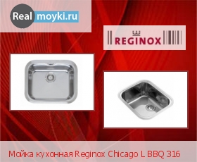   Reginox Chicago L BBQ 316