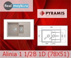   Pyramis Alinia 1 1/2B 1D (78X51)