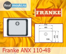   Franke ANX 110-48