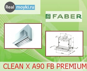   Faber CLEAN X A90 FB PREMIUM, 900 , ./