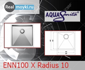   Aquasanita ENN100 X Radius 10