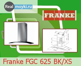   Franke FGC 625 BK/XS