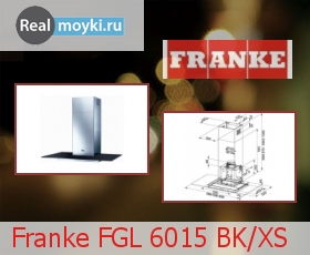   Franke FGL 6015 BK/XS