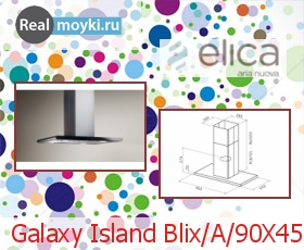   Elica Galaxy Island IX/A/90X45