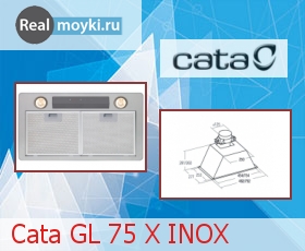   Cata GL 75 X Inox