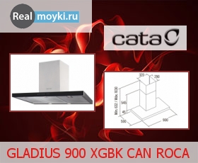   Cata GLADIUS 900 XGBK CAN ROCA