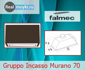   Falmec Gruppo Incasso Murano 70