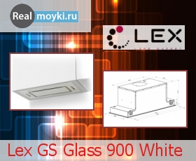   Lex GS Glass 900 White