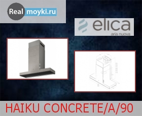  Elica HAIKU CONCRETE/A/90