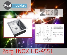   Zorg INOX HD-4551