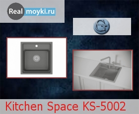 Кухонная мойка Granula Kitchen Space KS-5002