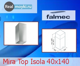   Falmec Mira Top Isola 40x140