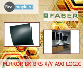  Faber MIRROR BK BRS X/V A90 LOGIC, .,  