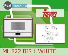  Teka ML 822 BIS L WHITE