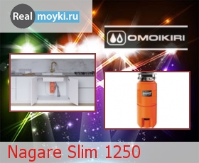    Omoikiri Nagare Slim 1250