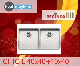   Reginox Ohio L 40x40+40x40
