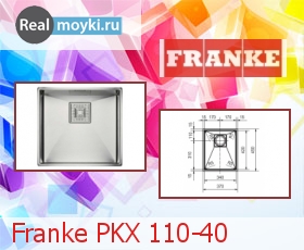   Franke PKX 110-40