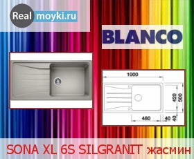   Blanco Sona XL 6 S