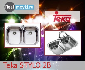 Кухонная мойка Teka Stylo 2B