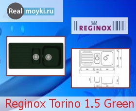   Reginox Torino 1.5 Green