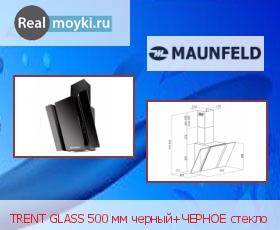   Maunfeld Trent Glass 50 Black