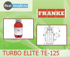    Franke TURBO ELITE TE-125