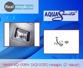  Aquasanita Ventil AQ-008H (AQU028)  (2 )
