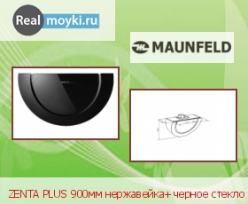   Maunfeld Zenta PLUS 90 Inox+Black